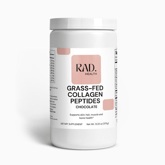 RAD. Health Grass-Fed Collagen Peptides Powder (Chocolate)