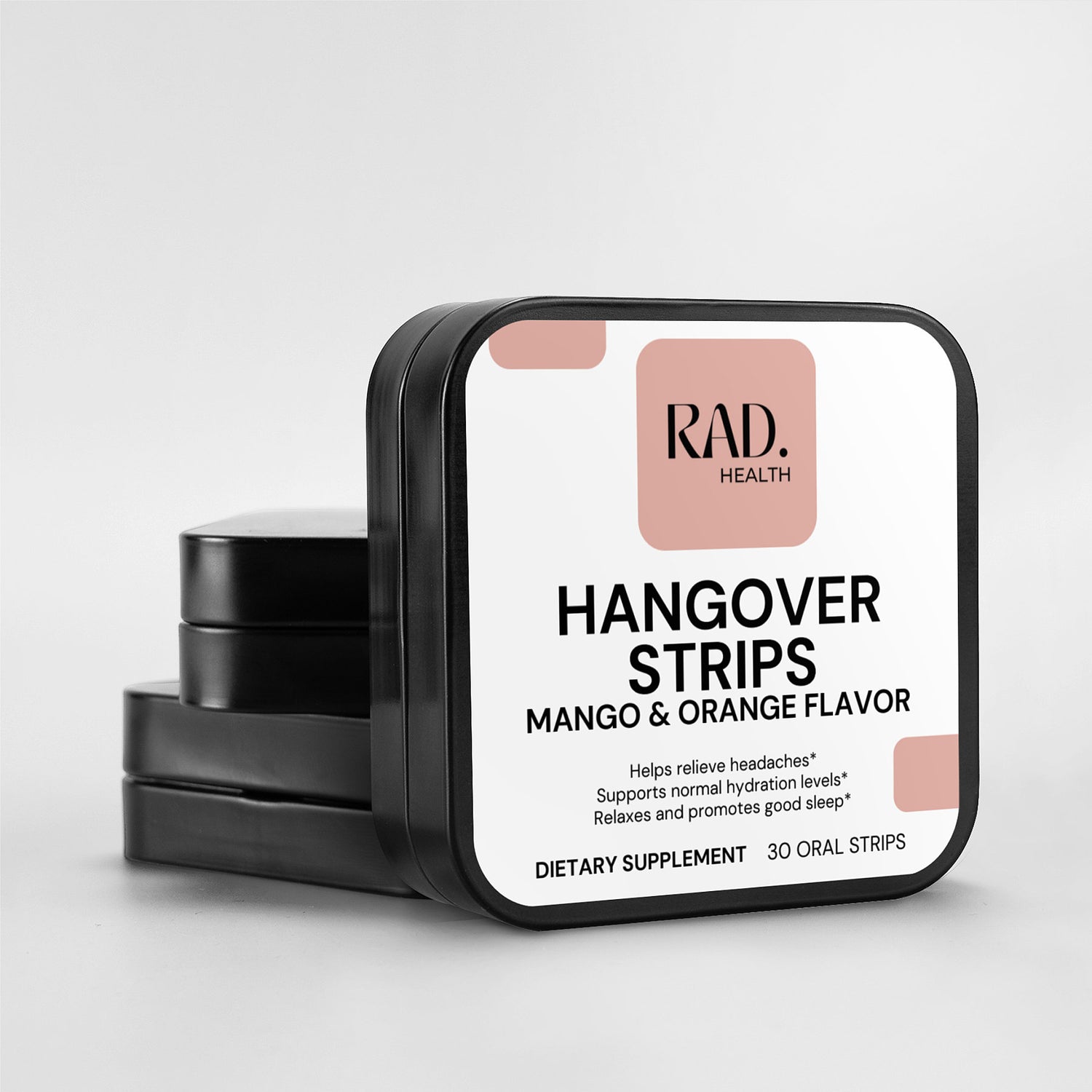 RAD. Health All Natural Hangover Strips