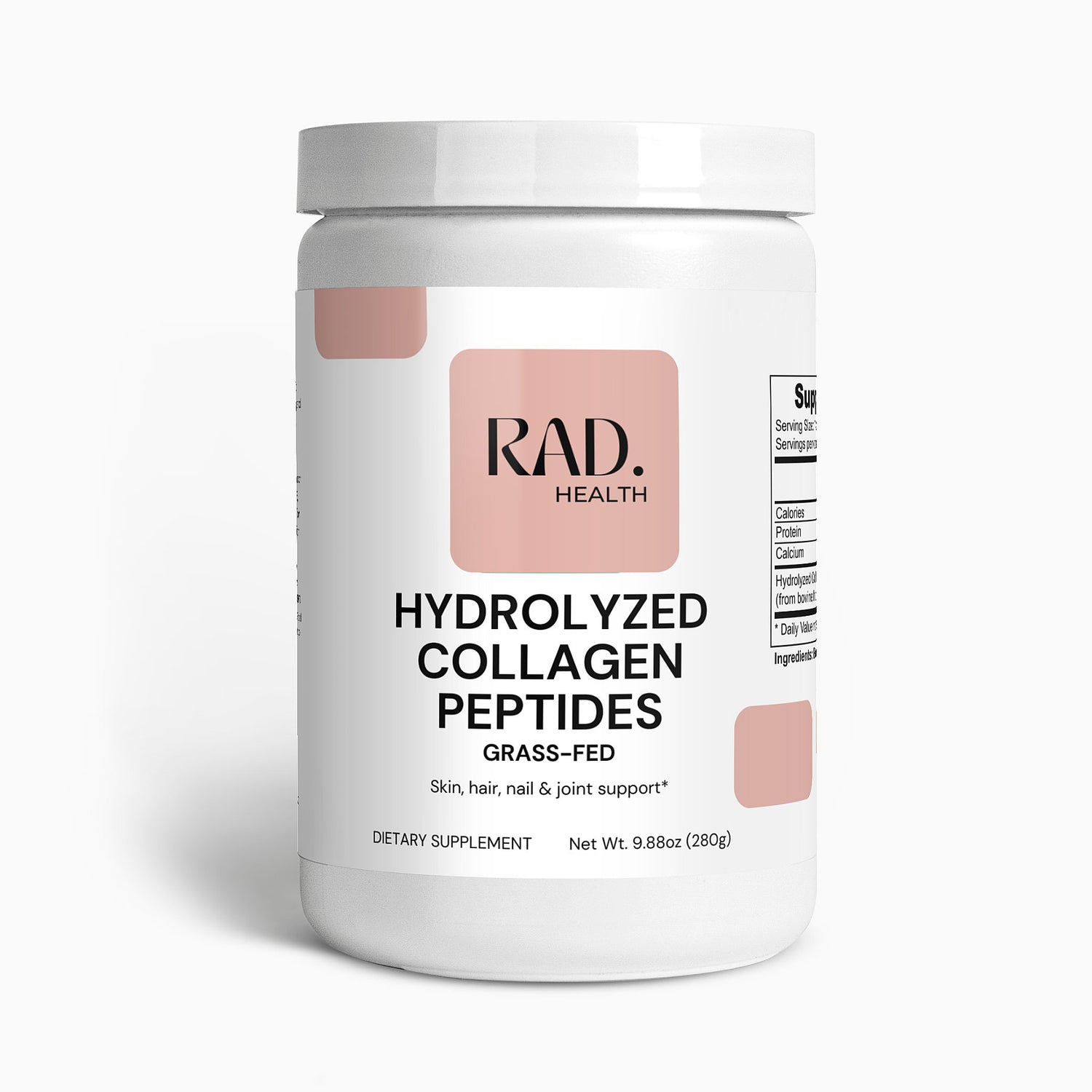 RAD Health Grass-Fed Hydrolyzed Collagen Peptides