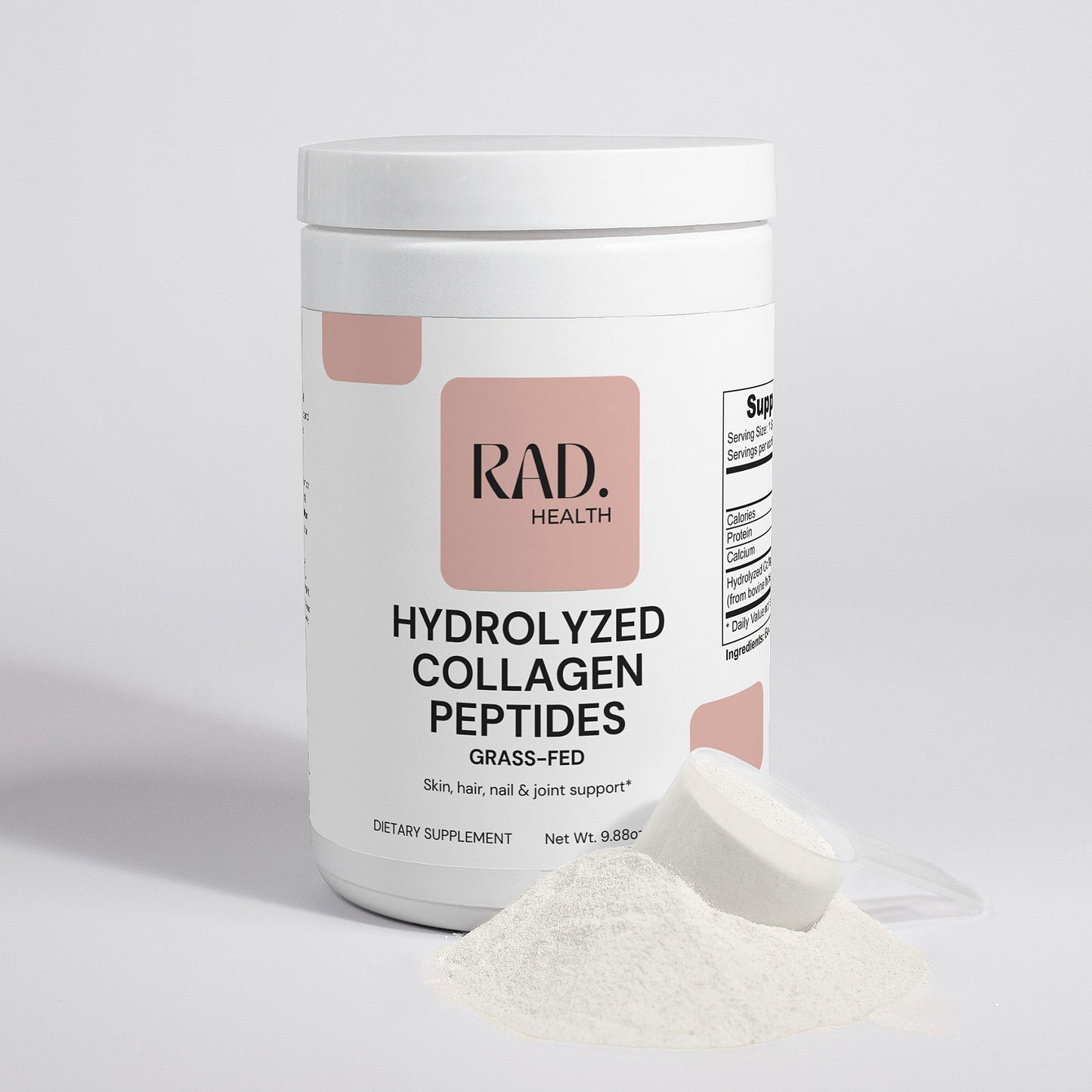 RAD Health Grass-Fed Hydrolyzed Collagen Peptides