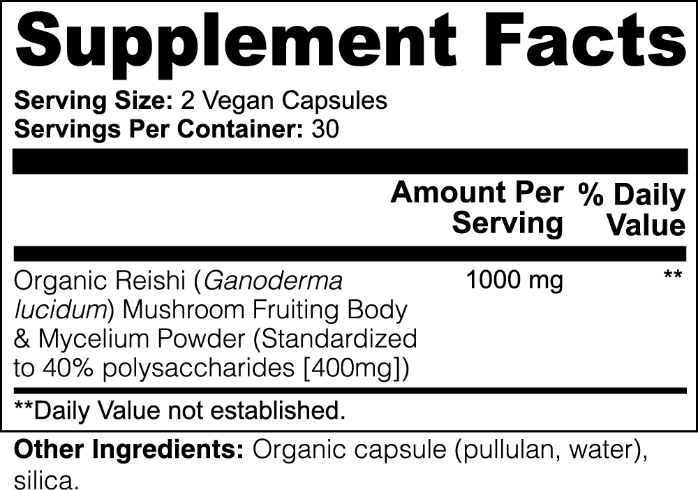 RAD Health Organic Reishi Mushroom