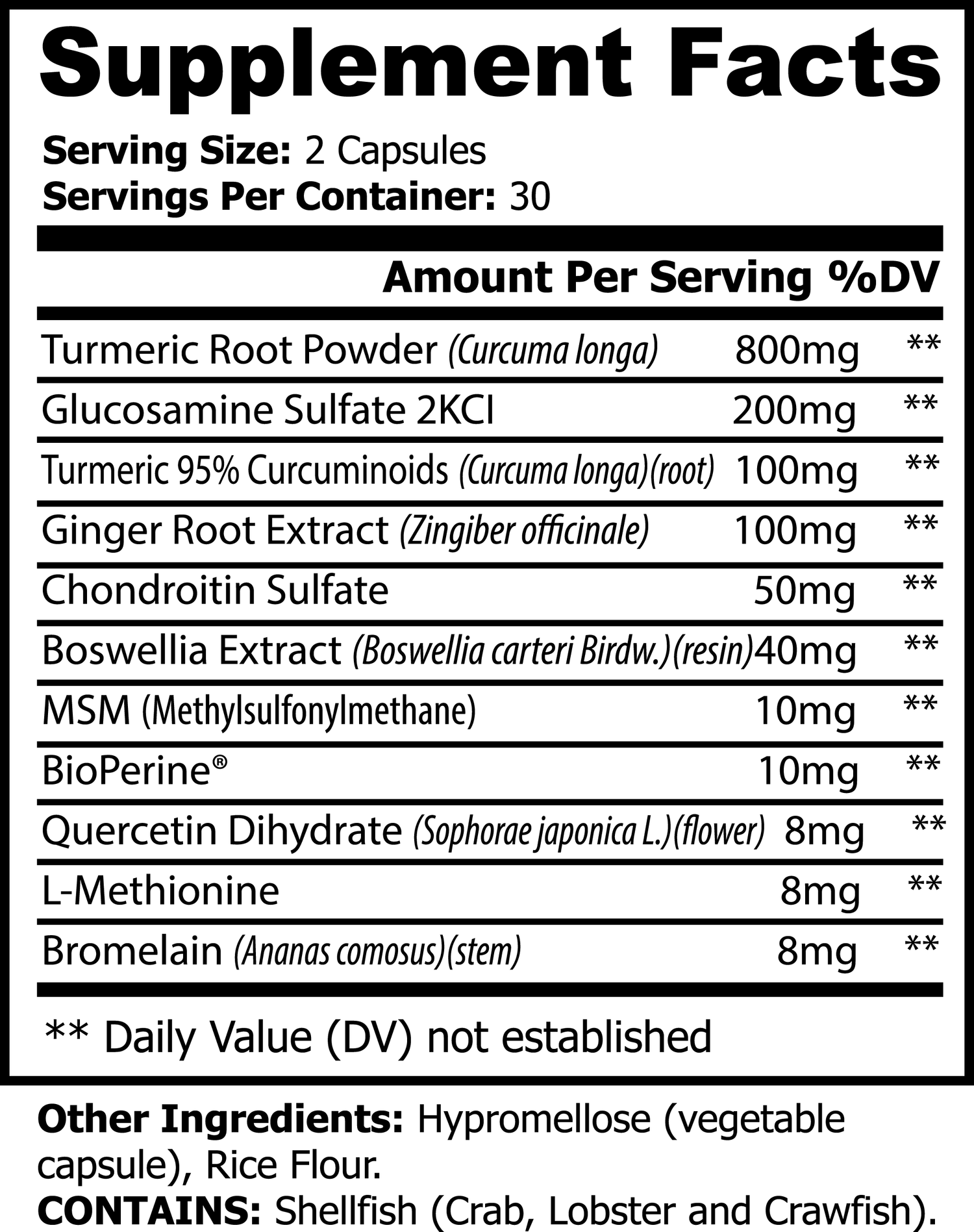 RAD. Health - Platinum Turmeric