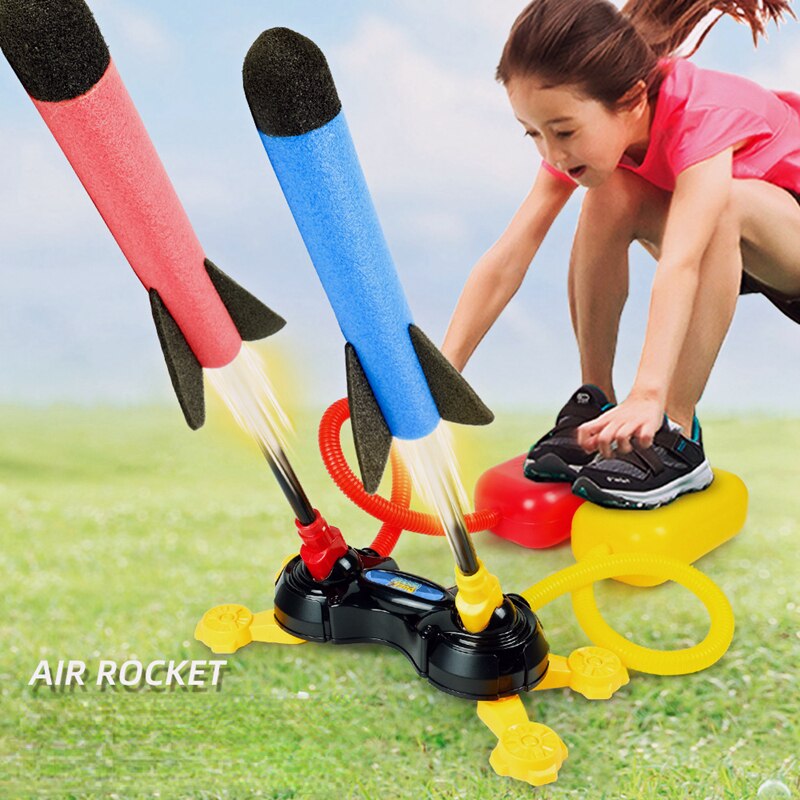 Children Outdoor Air Rocket Foot Launcher