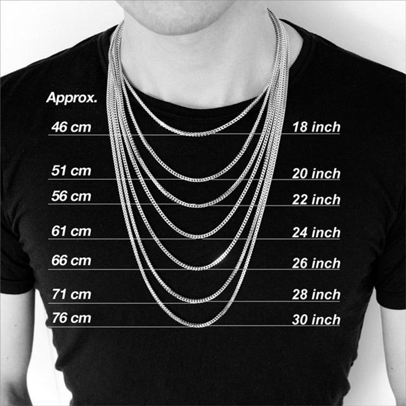 Unisex Cuban Chain Necklace