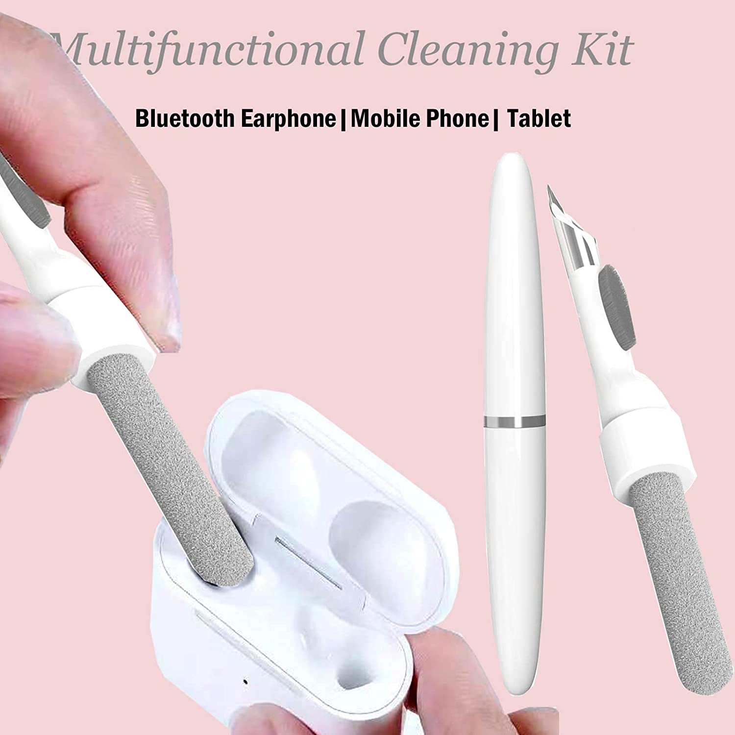 Earphones Earbuds Cleaning Pen Brush Kit